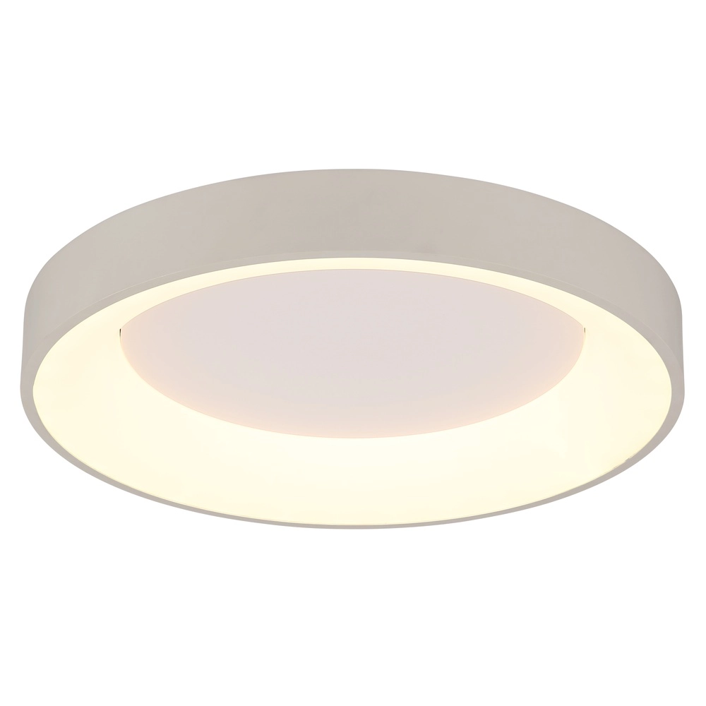 Moderne plafondlamp Gallegos zand bruin Ø 50cm Globo 9007371566969