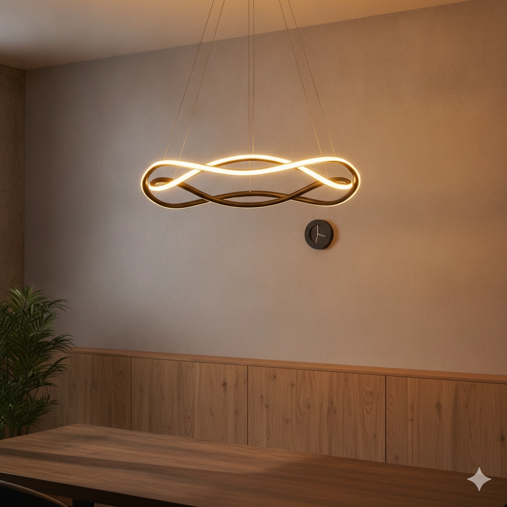 Design hanglamp Jinal zwart Ø 60cm