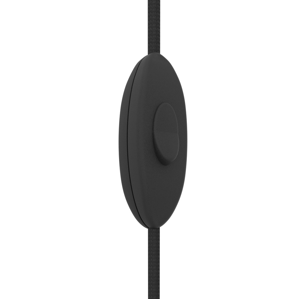 Flexibele pendel Pinetina zwart met schakelaar Eglo 9008606281831