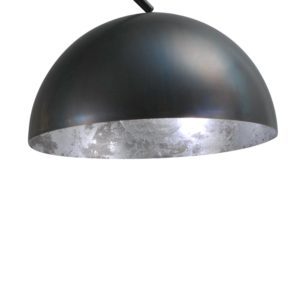 Staanlamp Industria 186 gunmetal met zilver Masterlight 8718121152936
