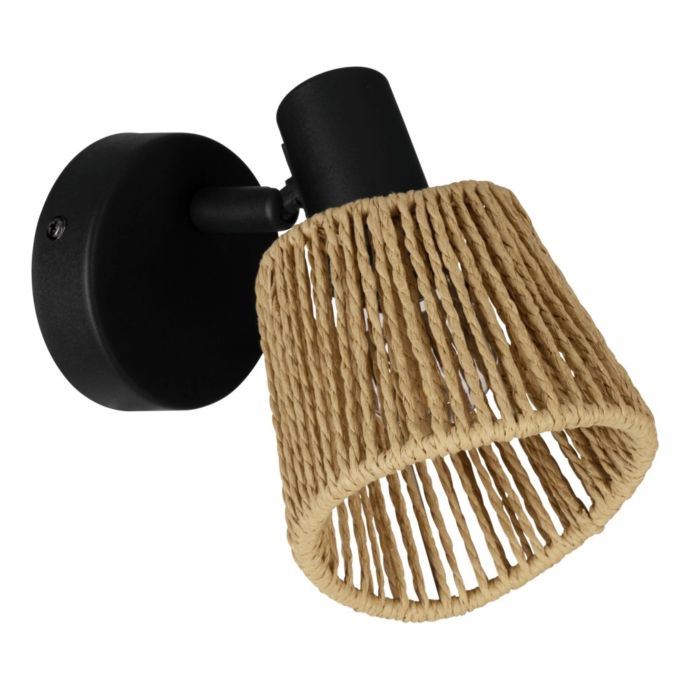 Rotan wandlampje Keelby enkel