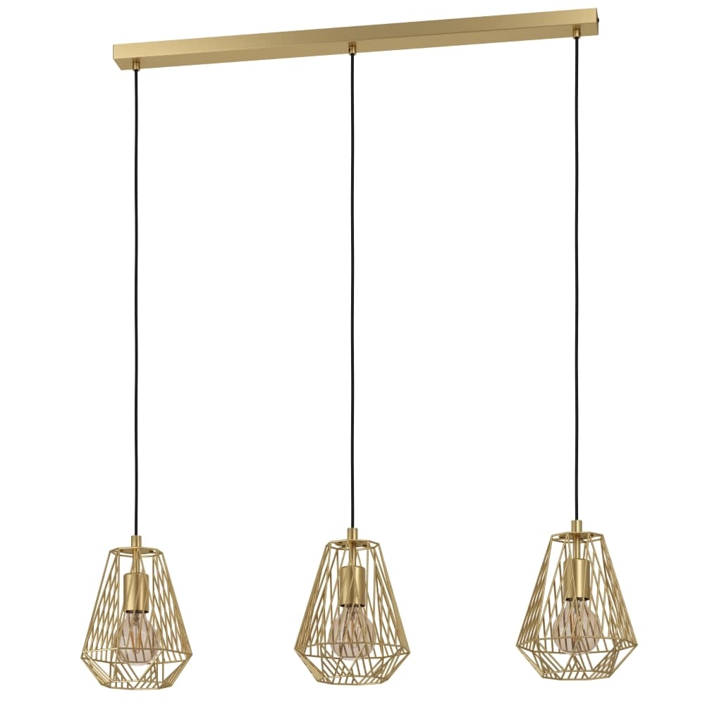 Gouden eettafellamp Stype