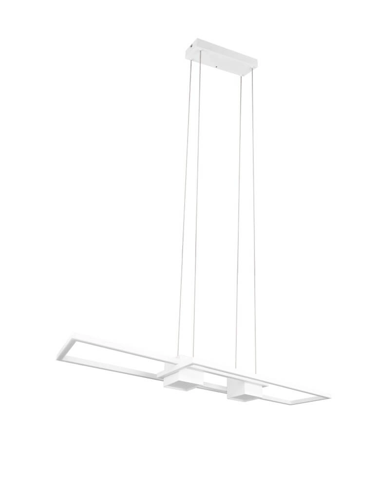 Led hanglamp kantoor Albany wit Trio 4017807610338