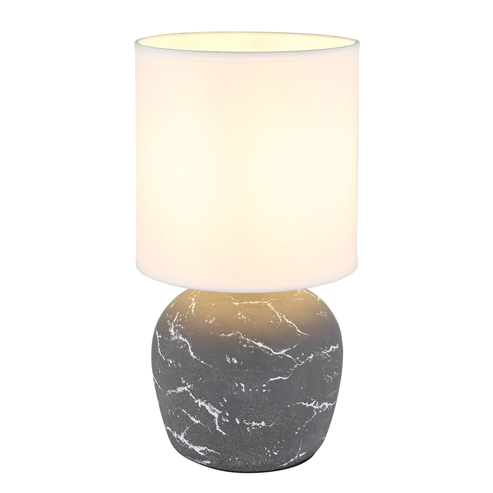 Design schemerlamp Marble grijs