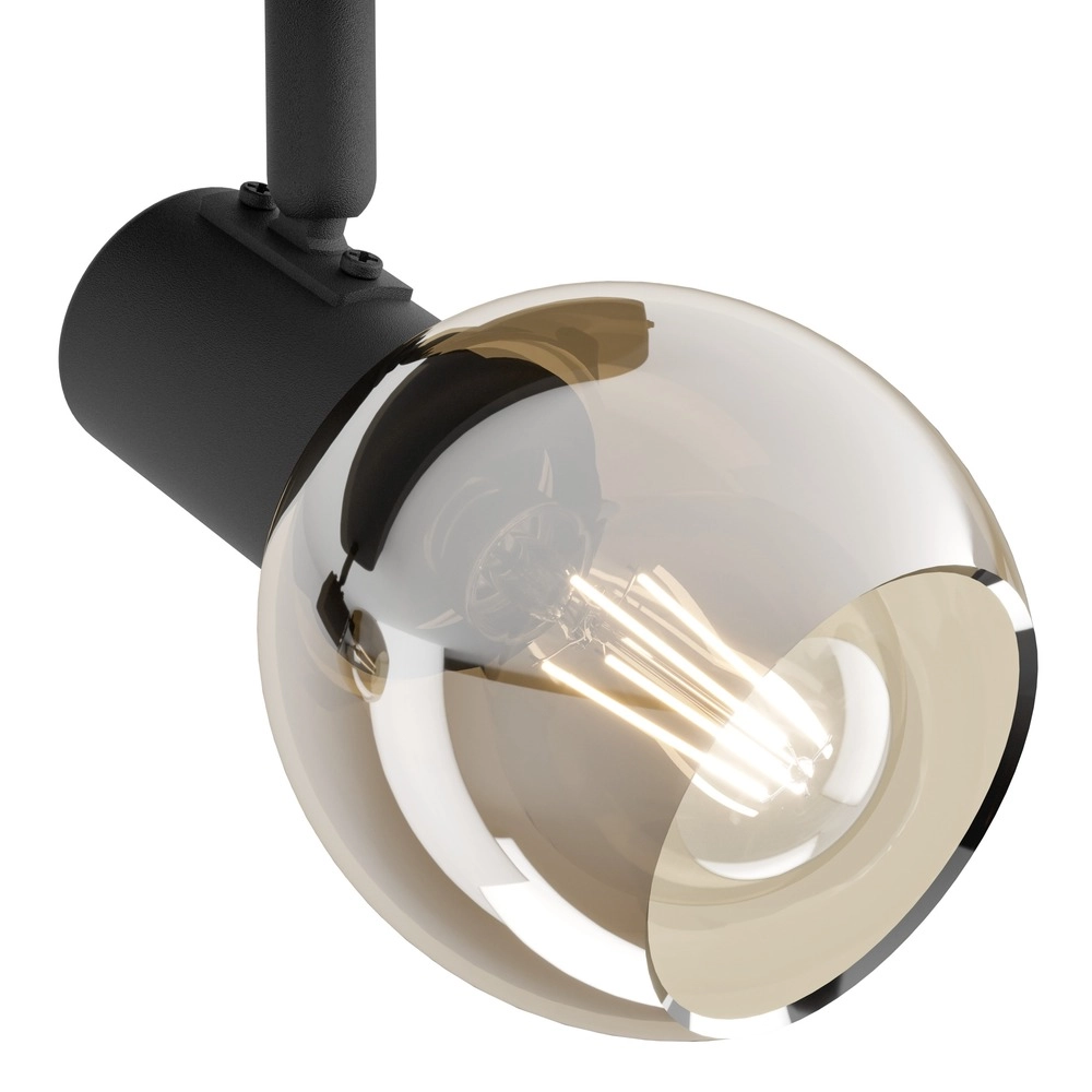 Plafondlamp Castellazo 2-lichts zwart Eglo 9008606392094