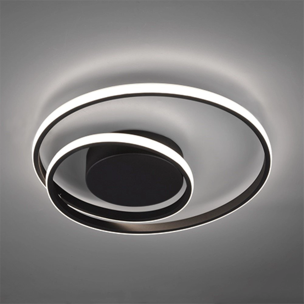 Moderne plafondlamp Zibal Ø 39 cm Trio 4017807442137