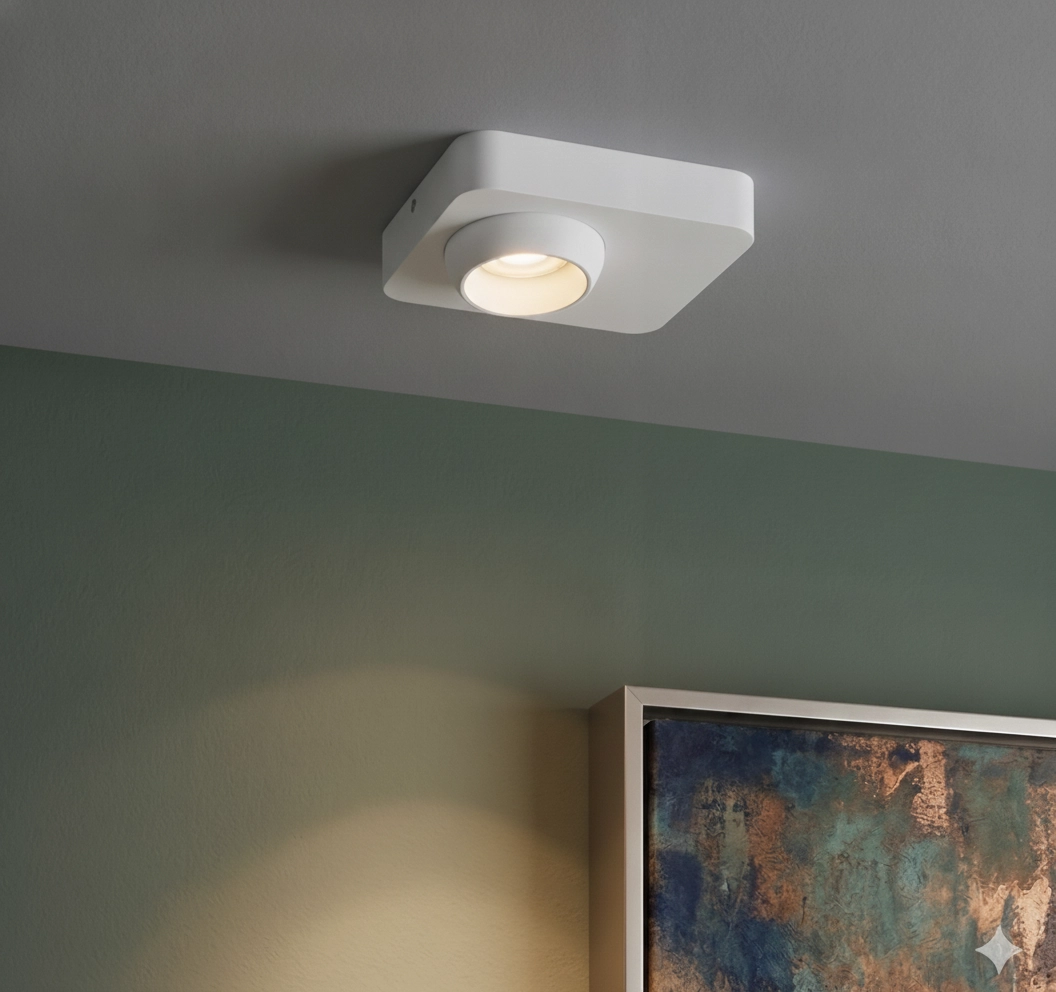 Plafondlamp Kedros wit