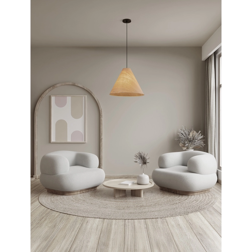 Houten hanglamp Elysian Ø 45cm Lyora 5212017468253