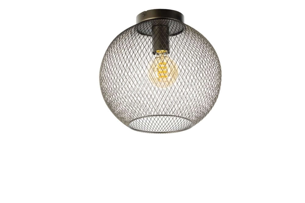 Bruine plafondlamp Billie design Ø 30cm