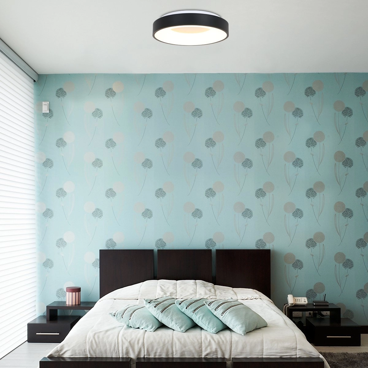 Slaapkamer plafonnière Ringlede Ø 38cm Steinhauer 8712746131246