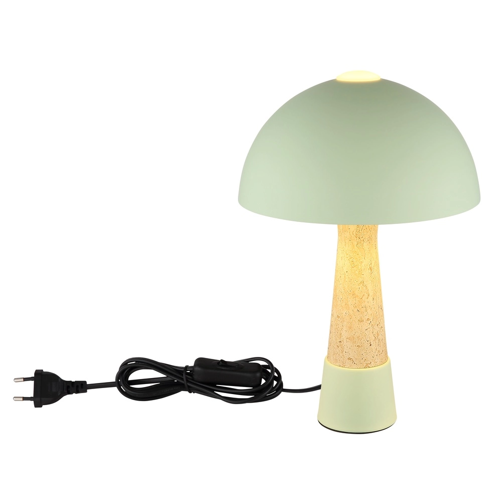 Unieke tafellamp Paulin groen Globo 9007371575695