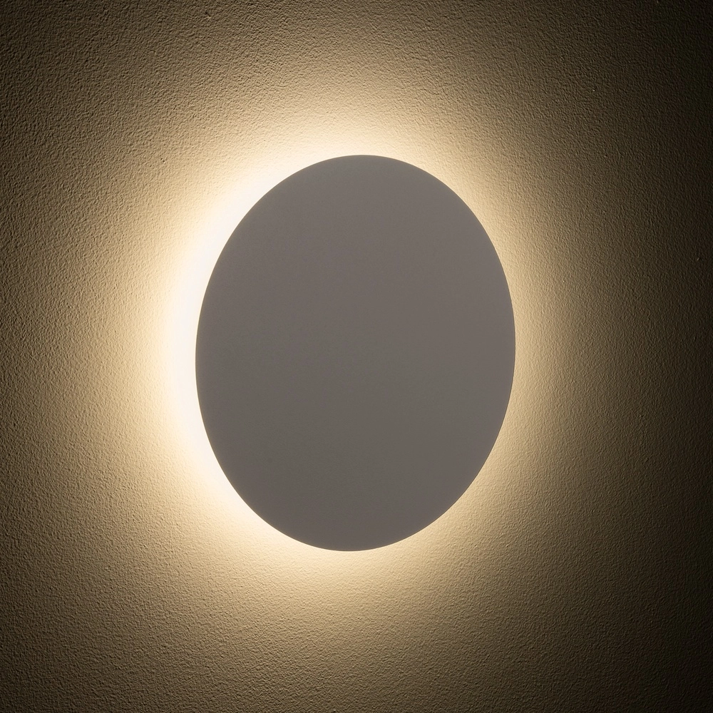 Design wandlamp Ring zand bruin Ø 25cm Lyora 5903139126557
