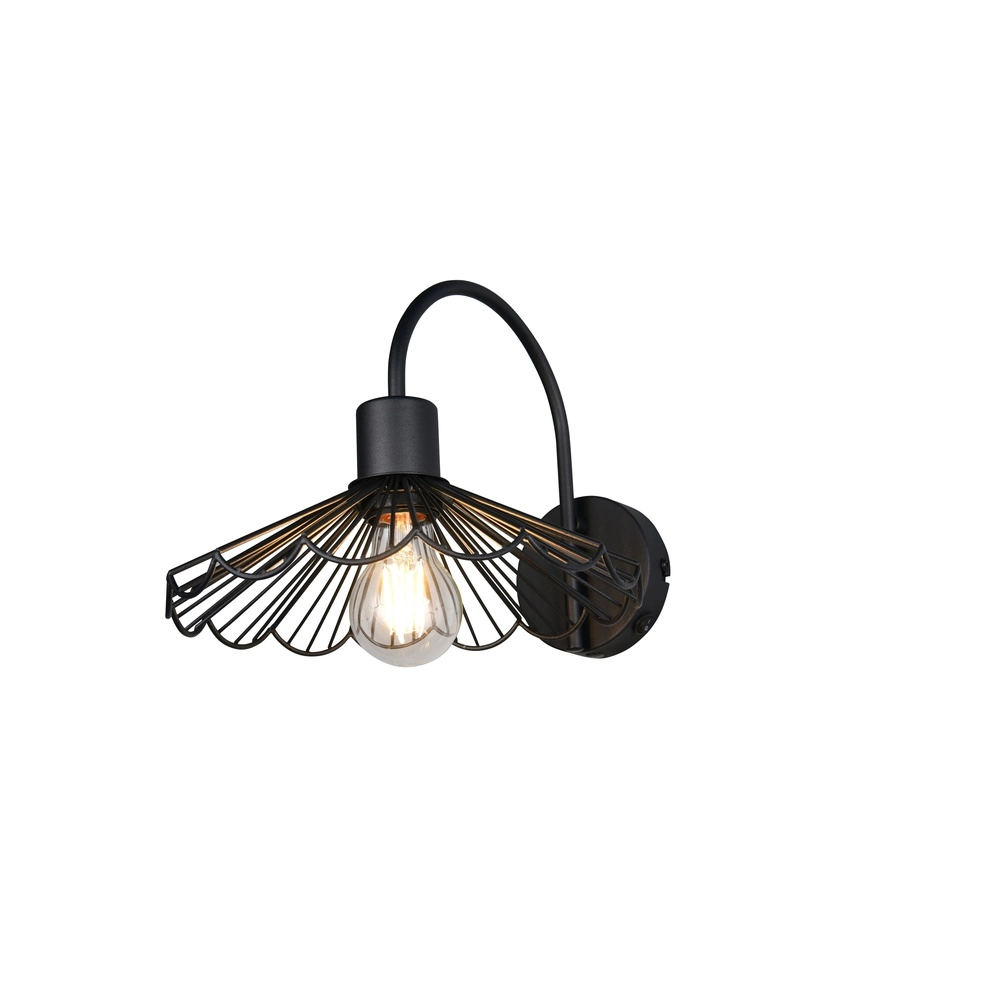 Wandlamp Margarita zwart