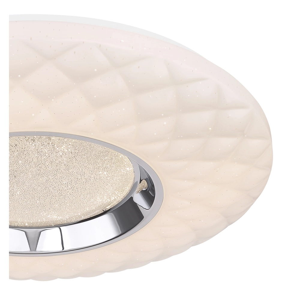 Witte plafondlamp Magnifique Ø 49cm Globo 9007371386840