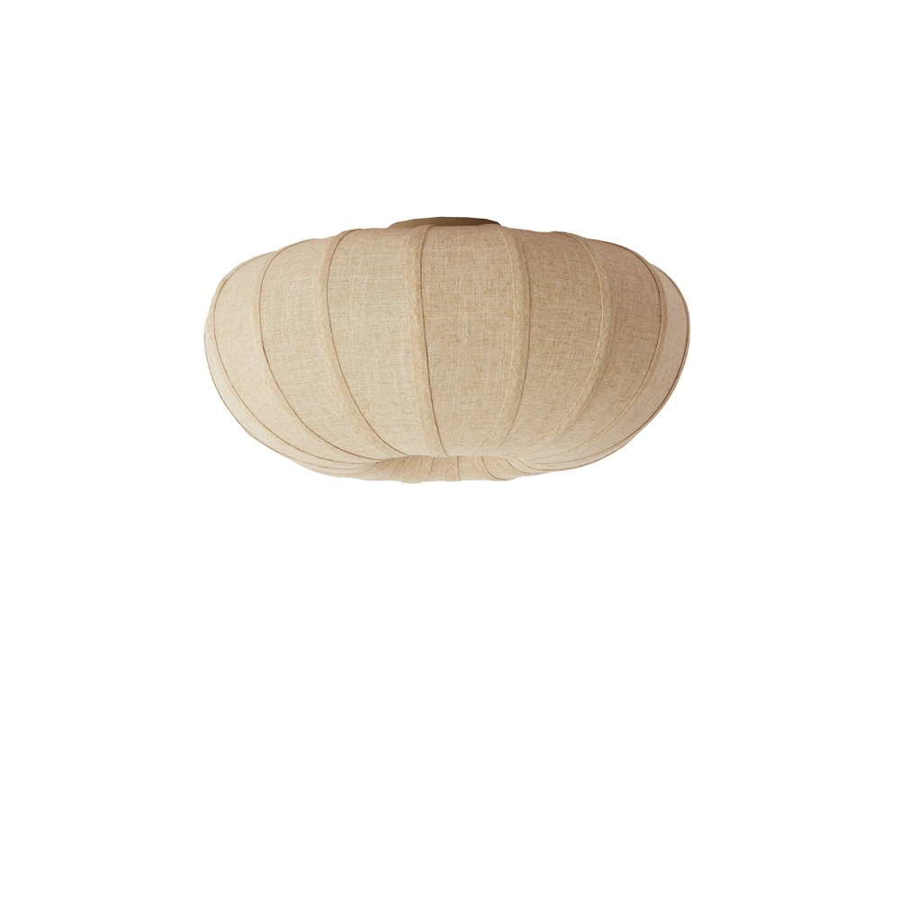 Japandi plafondlamp Zosia Ø 50cm - naturel - 1x E27