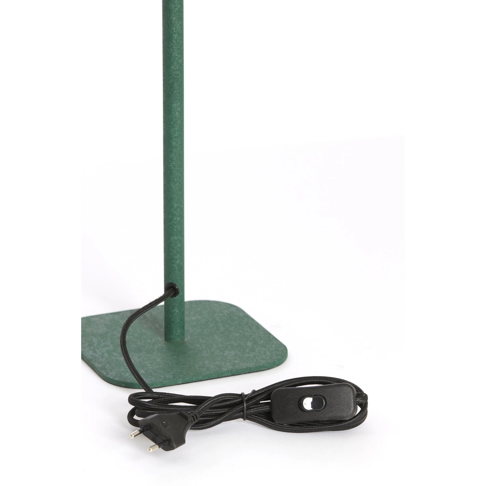 Nachtkastlamp Elenie 15x15cm - mat donker groen Light & Living 8717807818791