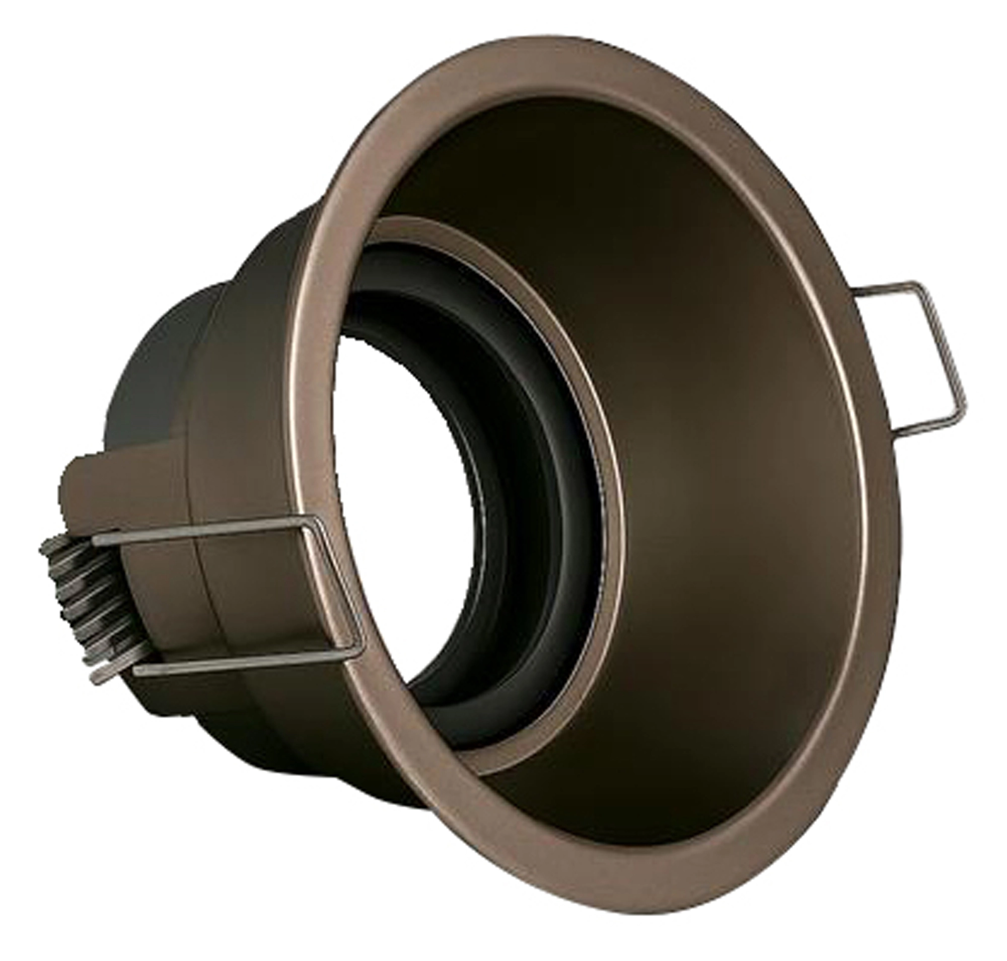Inbouwspot Vela 3 IP65 richtbaar brons