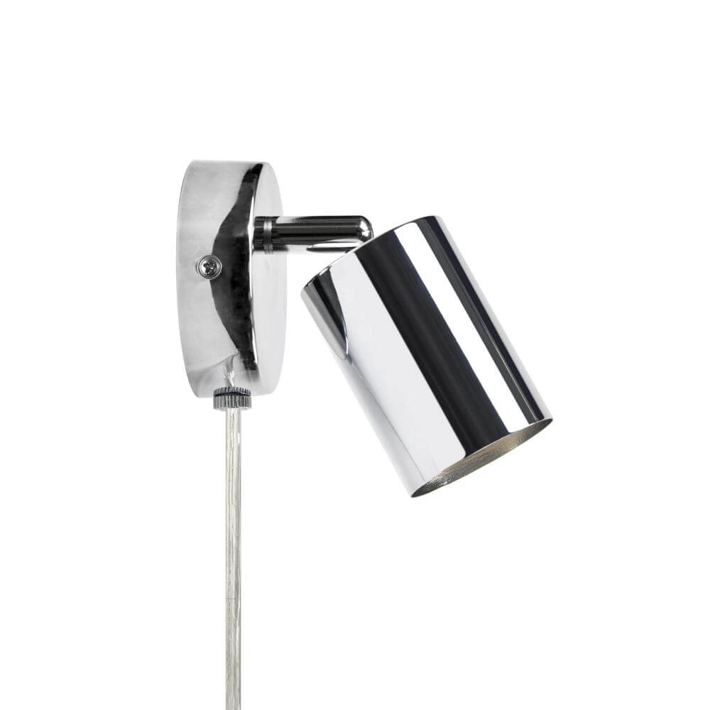 Chromen wandlamp Explore met snoer Nordlux 5704924024191