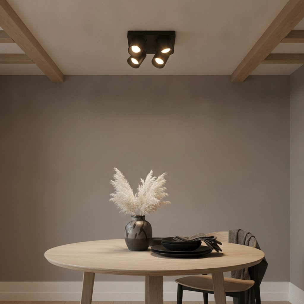 4-lichts opbouwspot Laguna led