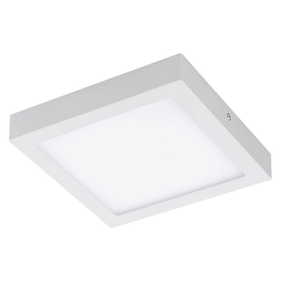 Led plafondlamp Fueva-C Square 30cm wit