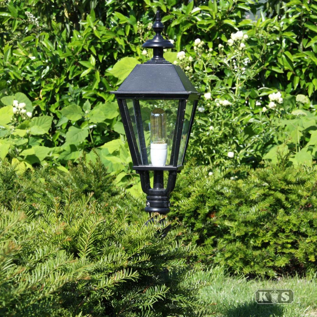 Nostalgische tuinlamp Blackpool zwart KS verlichting 8714732503846