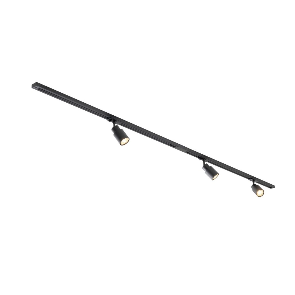 Railset Puri 2.0 1-fase zwart SLV 4024163303132