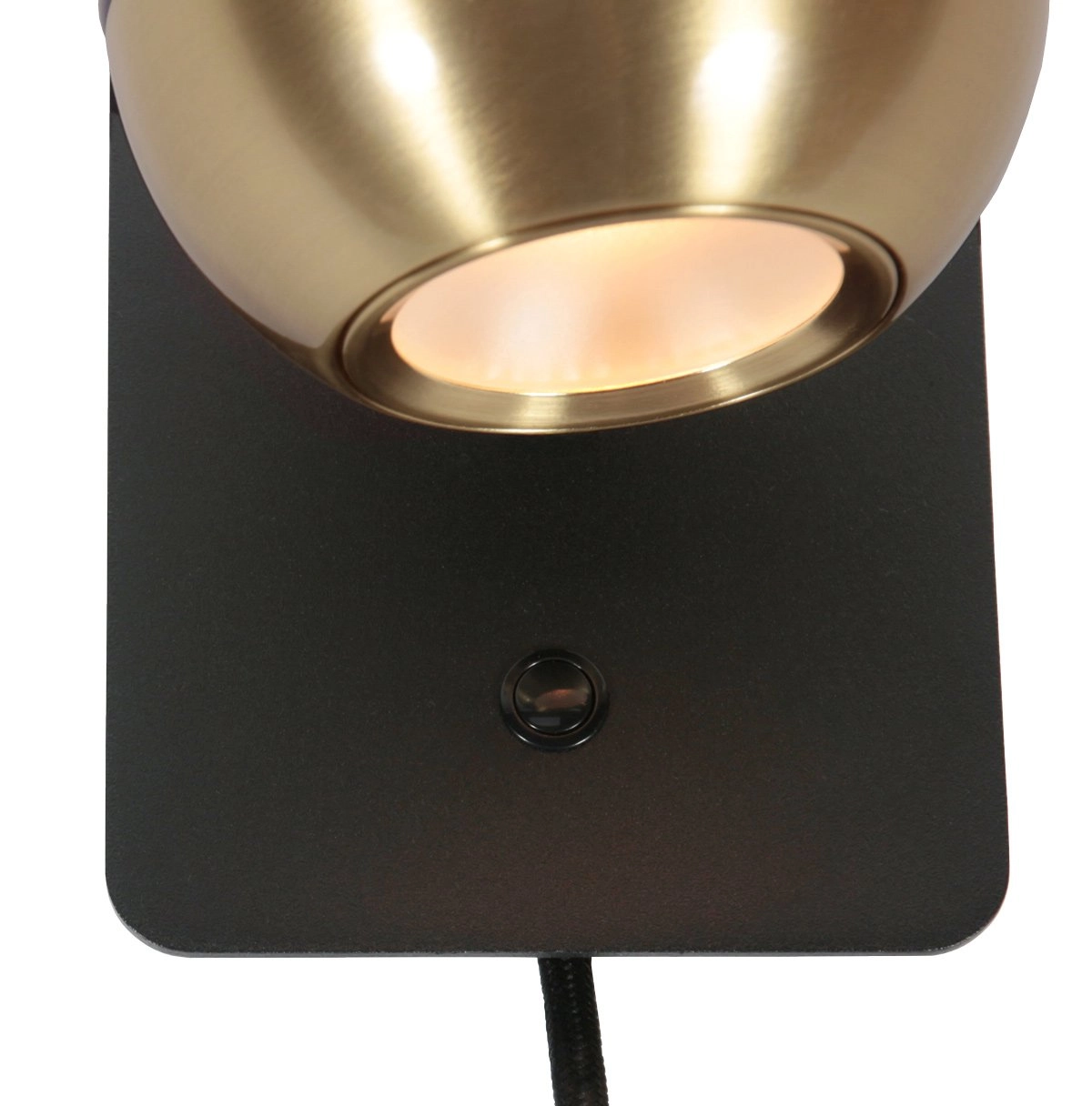 Led wandlamp Belluno messing met glas - dimbaar Steinhauer 8712746183931