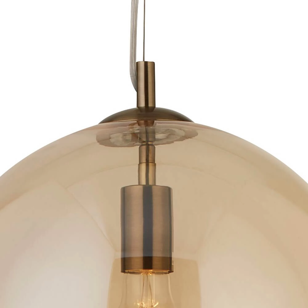 Glazen hanglamp Balls Ø 25cm Searchlight 5053423096650