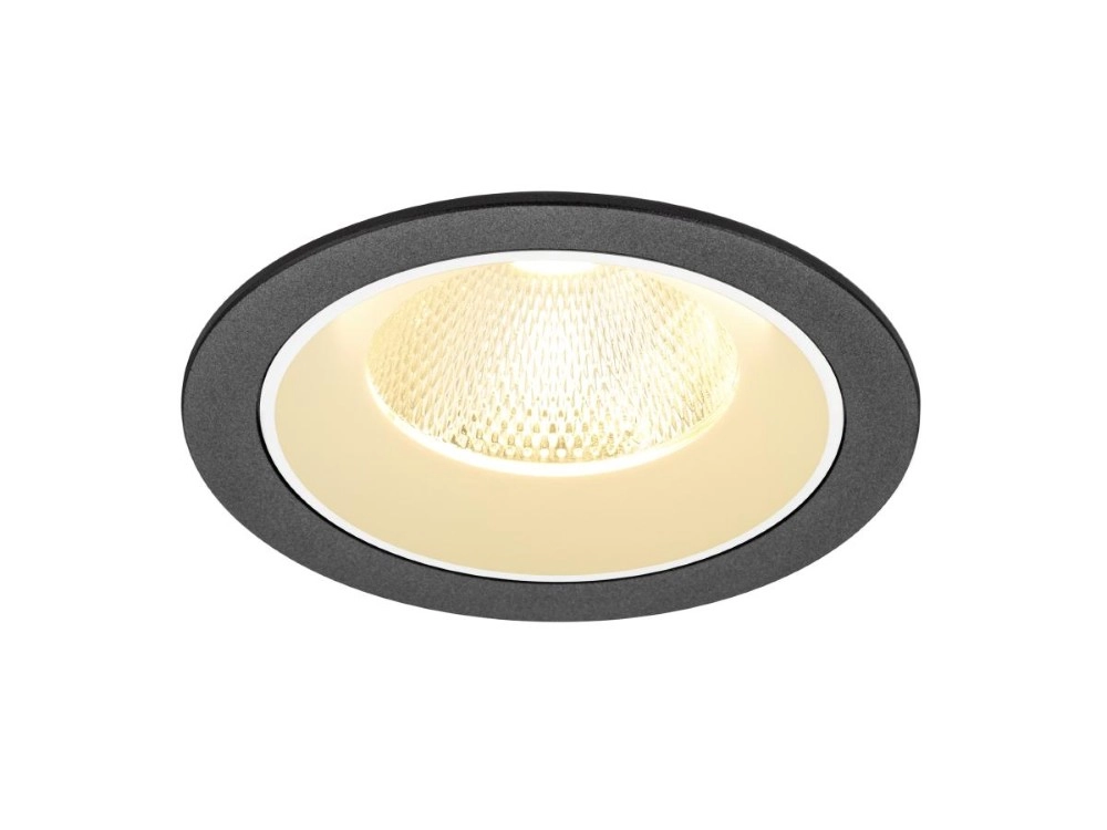 Inbouwspot Numinos L zwart/wit 3000K - 20gr SLV 4024163309790