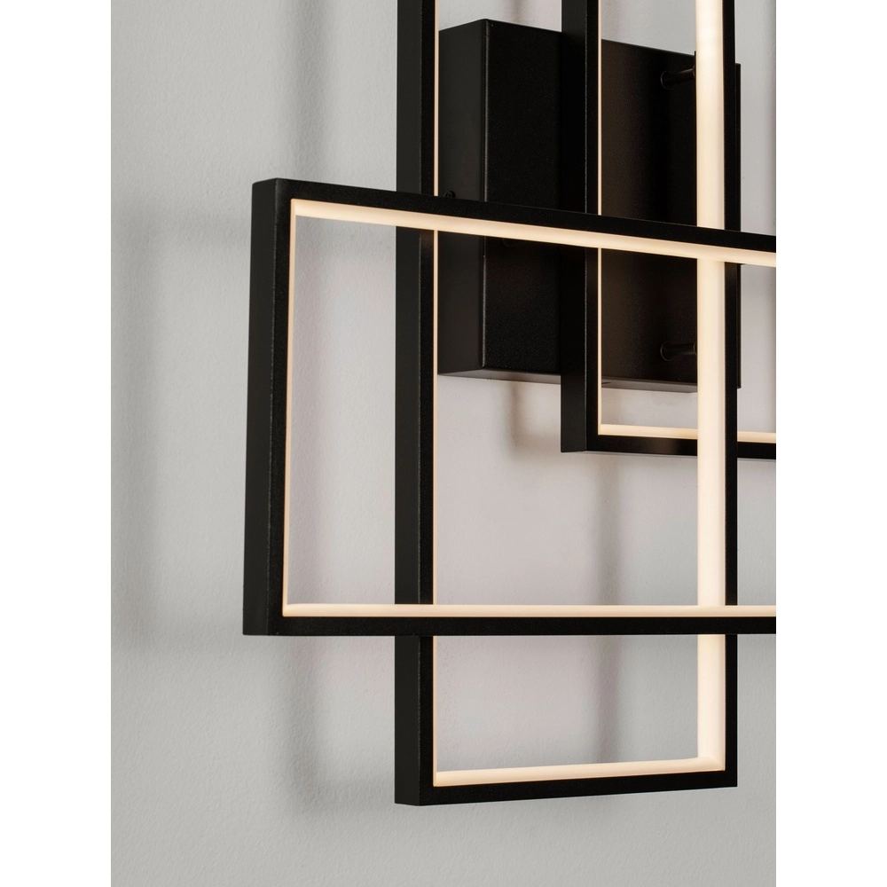 Wandlamp Alis design zwart Lyora 5212017468697