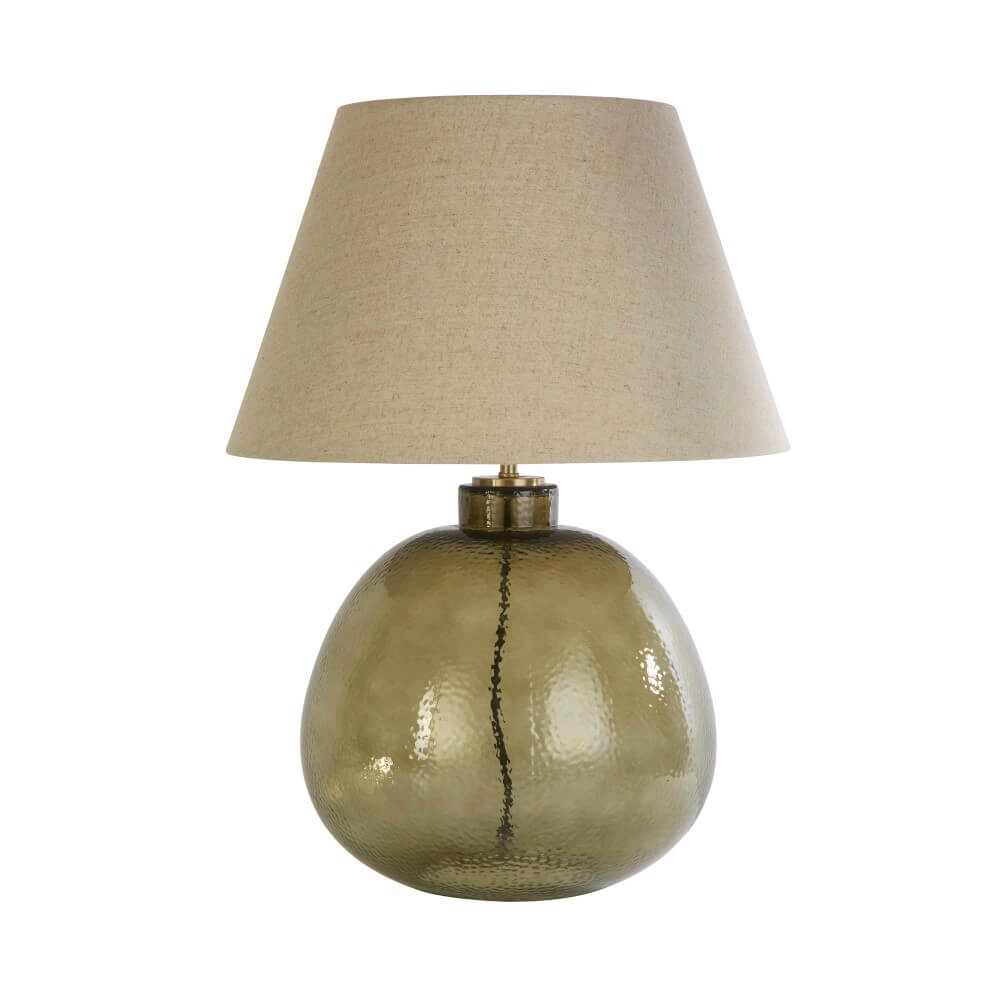 Schemerlamp Zenith groen glas Searchlight 5053423273617