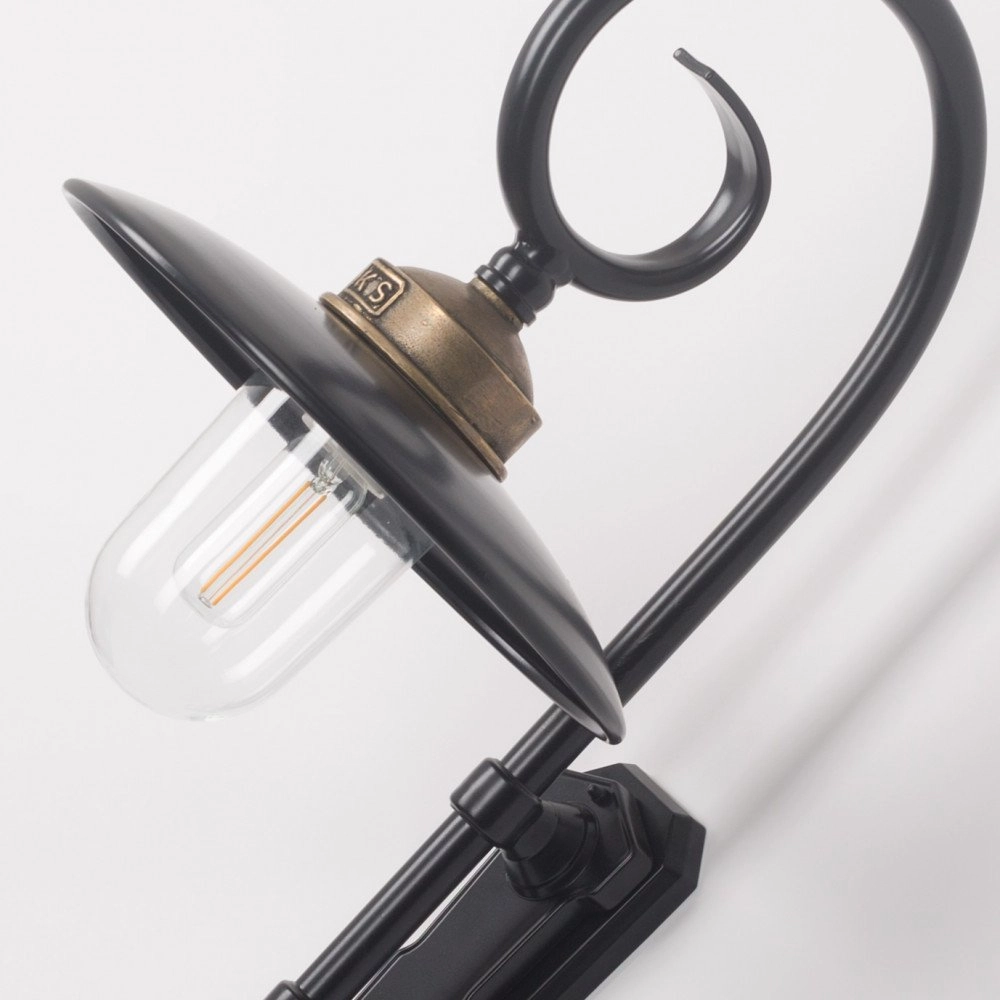 Black wall lamp Orly KS verlichting 8714732720106