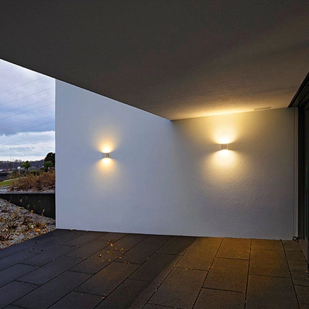 Up - Downlighter Sitra Cube Up - Down voor buiten SLV 4024163112505