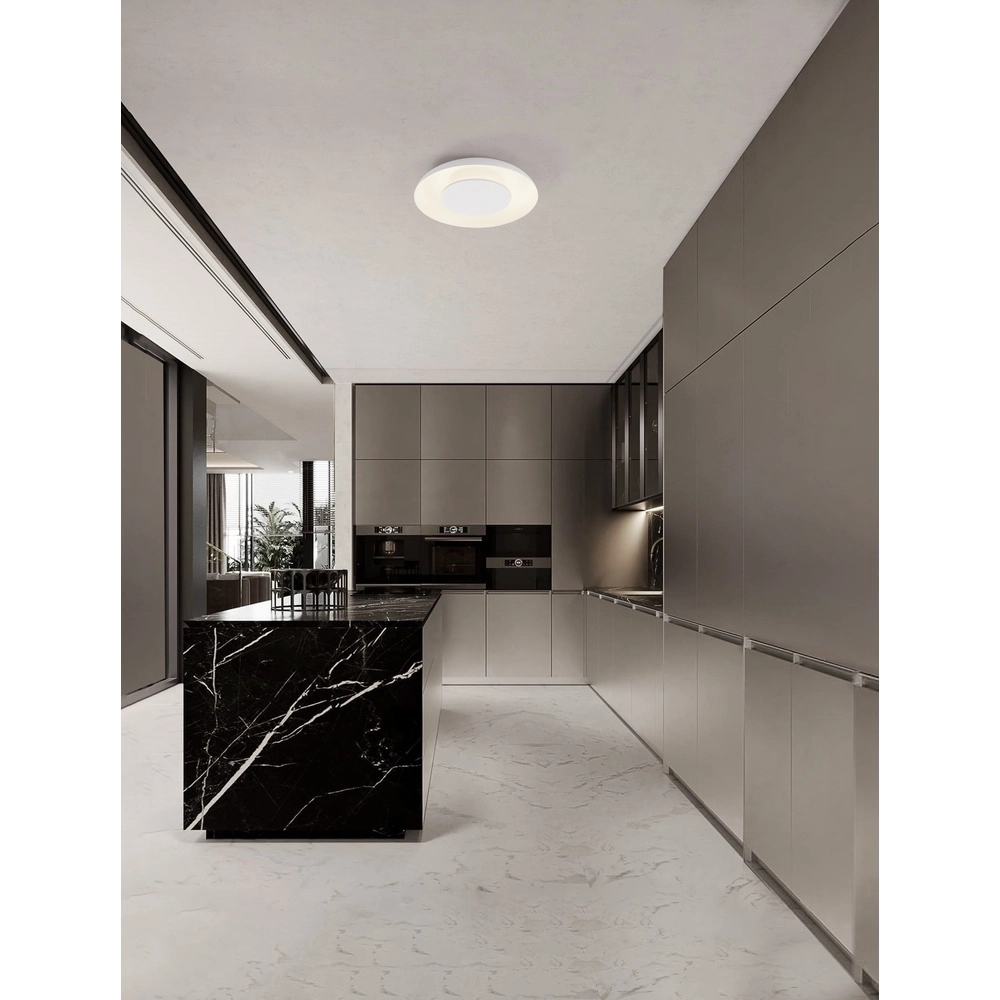 Design plafondlamp Epos Ø 40cm wit Lyora 5212017463166