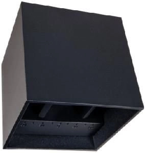 Zwarte wandspot Cubo up-down