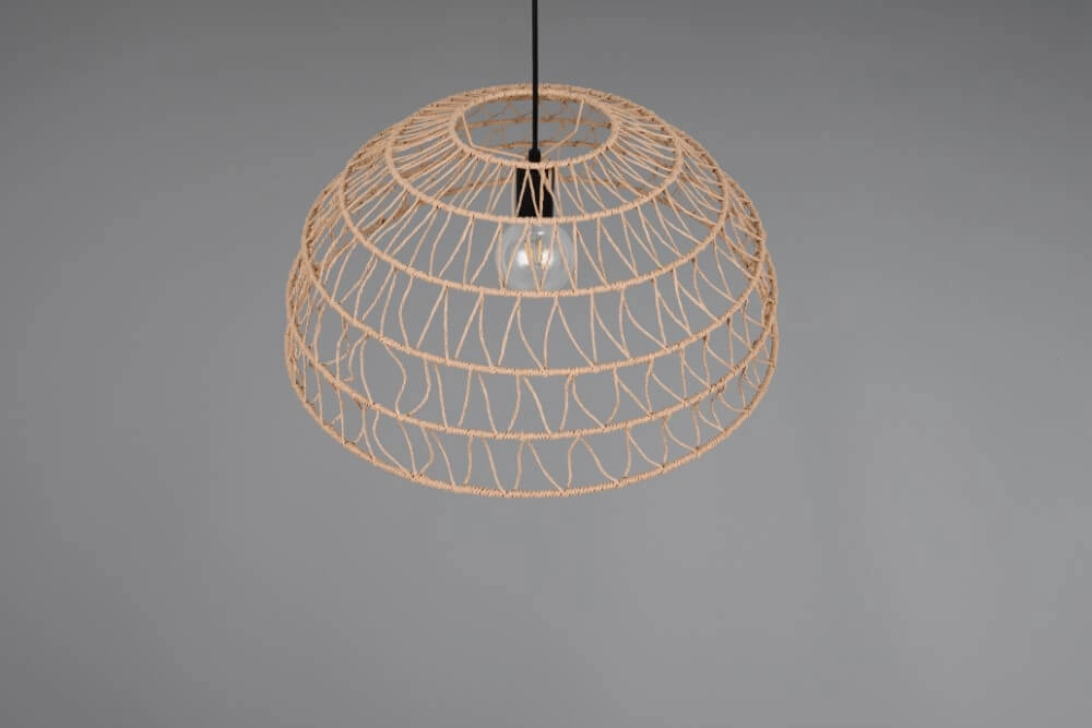 Rotan hanglamp Paulette Ø 60cm Trio 4017807637533