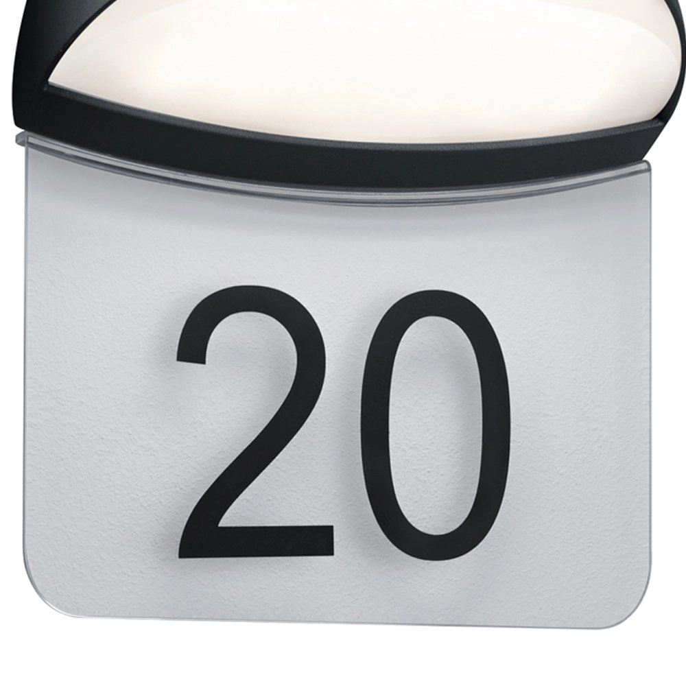 Led buitenlamp Numero met huisnummer KS verlichting 8714732756303