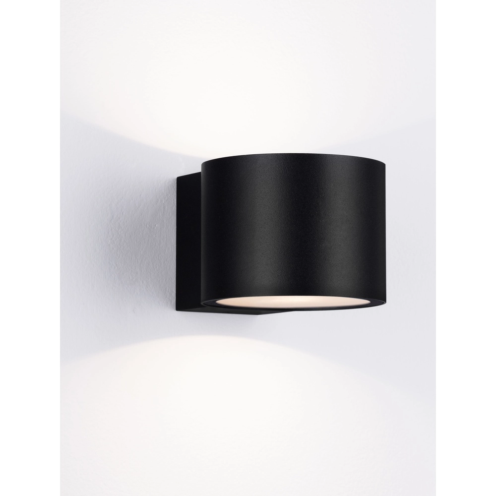 Design wandspot Beta up en down zwart