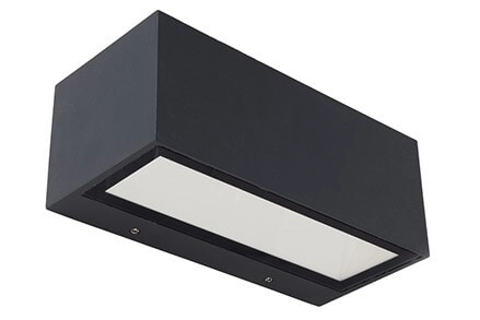 Wandlamp Gemini design antraciet