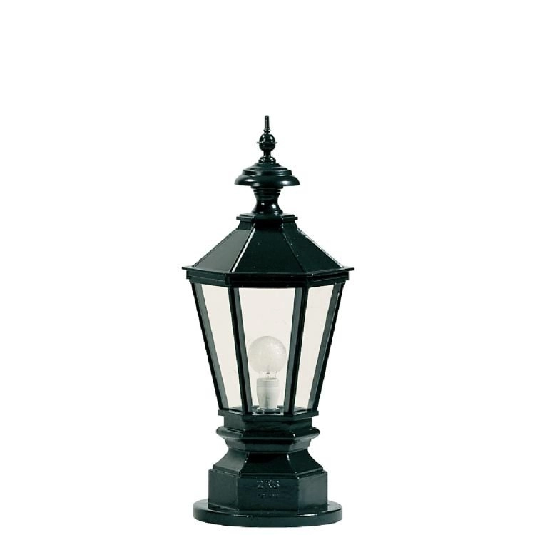Nostalgische tuinlamp York zwart