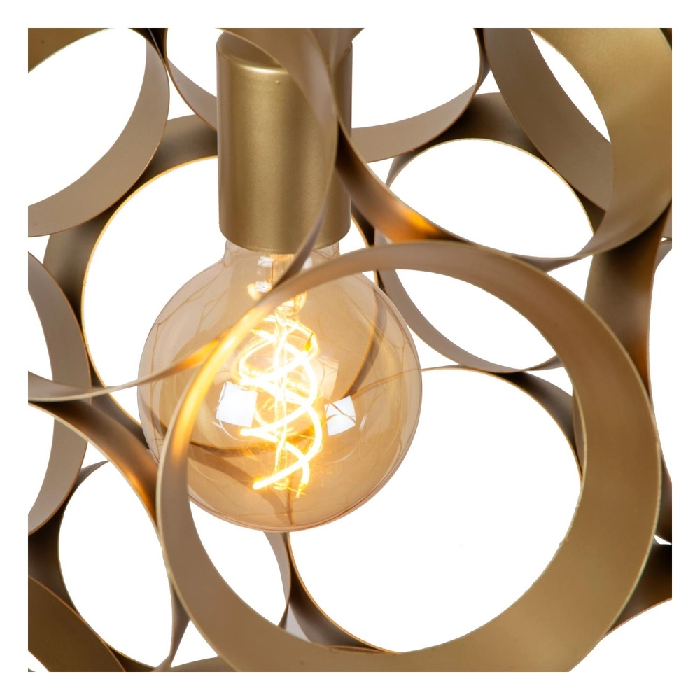 Unieke hanglamp Hannelore Ø 40cm goud Lucide 5411212106230