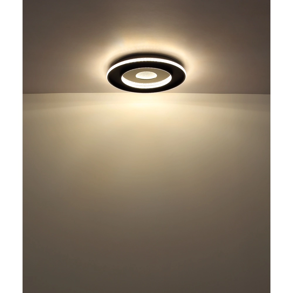 Plafondlamp Marsh zwart Globo 9007371522460
