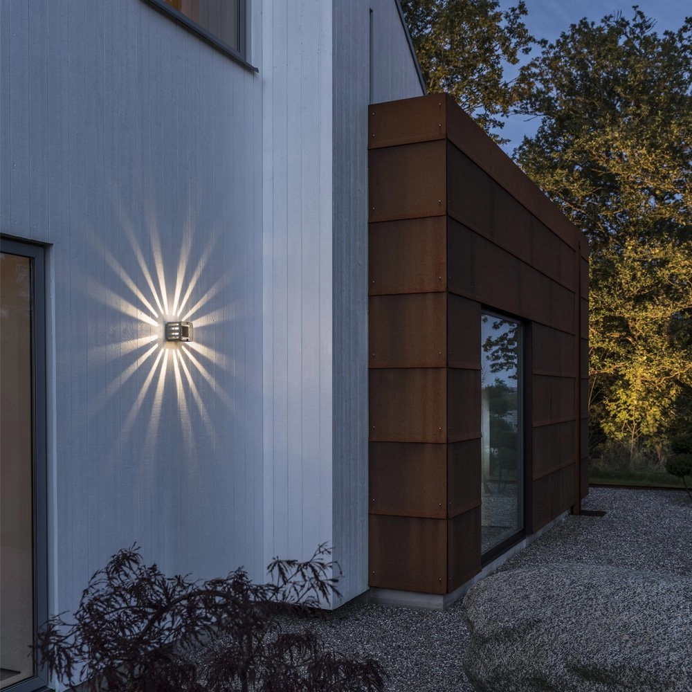 Led buitenlamp Pescara Square 11cm antraciet KonstSmide 7318307978377