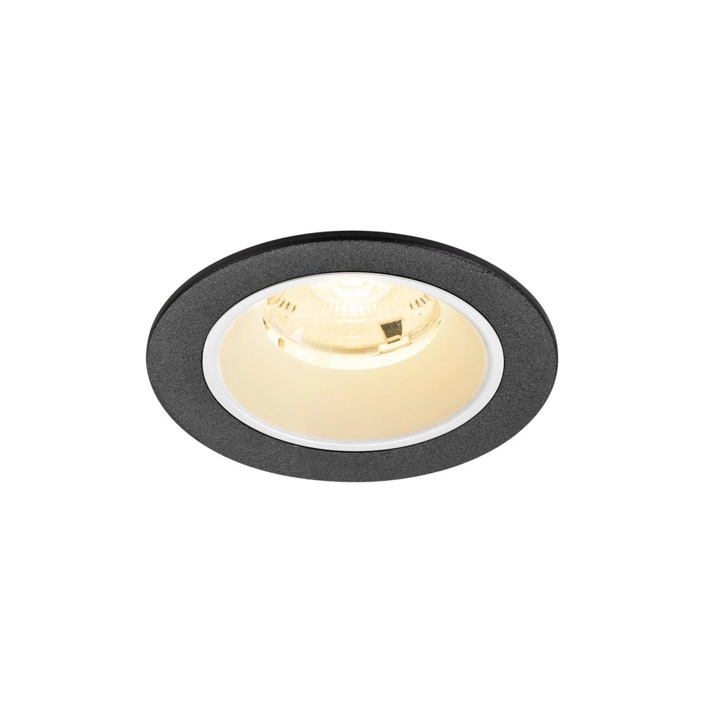 Inbouwspot Numinos S zwart/wit 3000K - 20gr