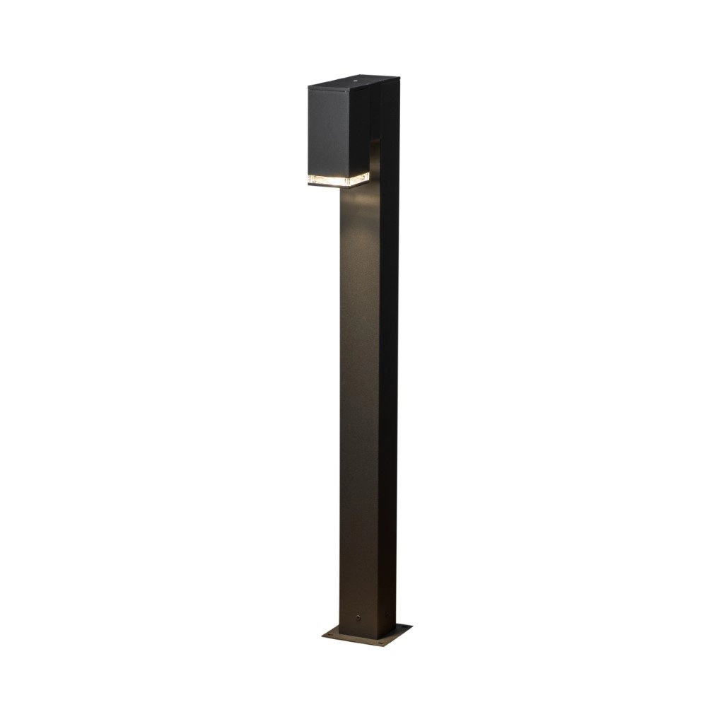 Looppad lamp Antares 100cm zwart