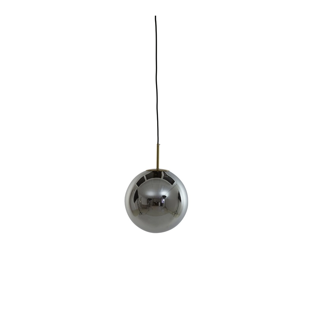 Hanglamp Medina Ø 30cm zwart Light & Living 8717807640606