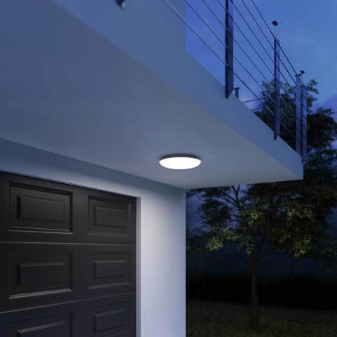 Carport lamp DL Vario Quattro met bewegingssensor Steinel 4007841035440