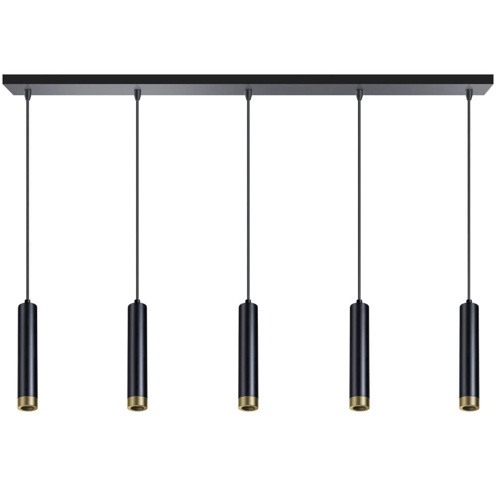 5-lichts eettafel hanglamp Miller ETH 8720195303428