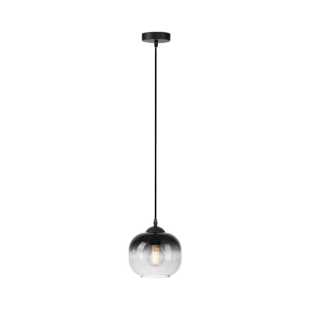 Zwarte hanglamp Zea enkel Just Light 4043689993740