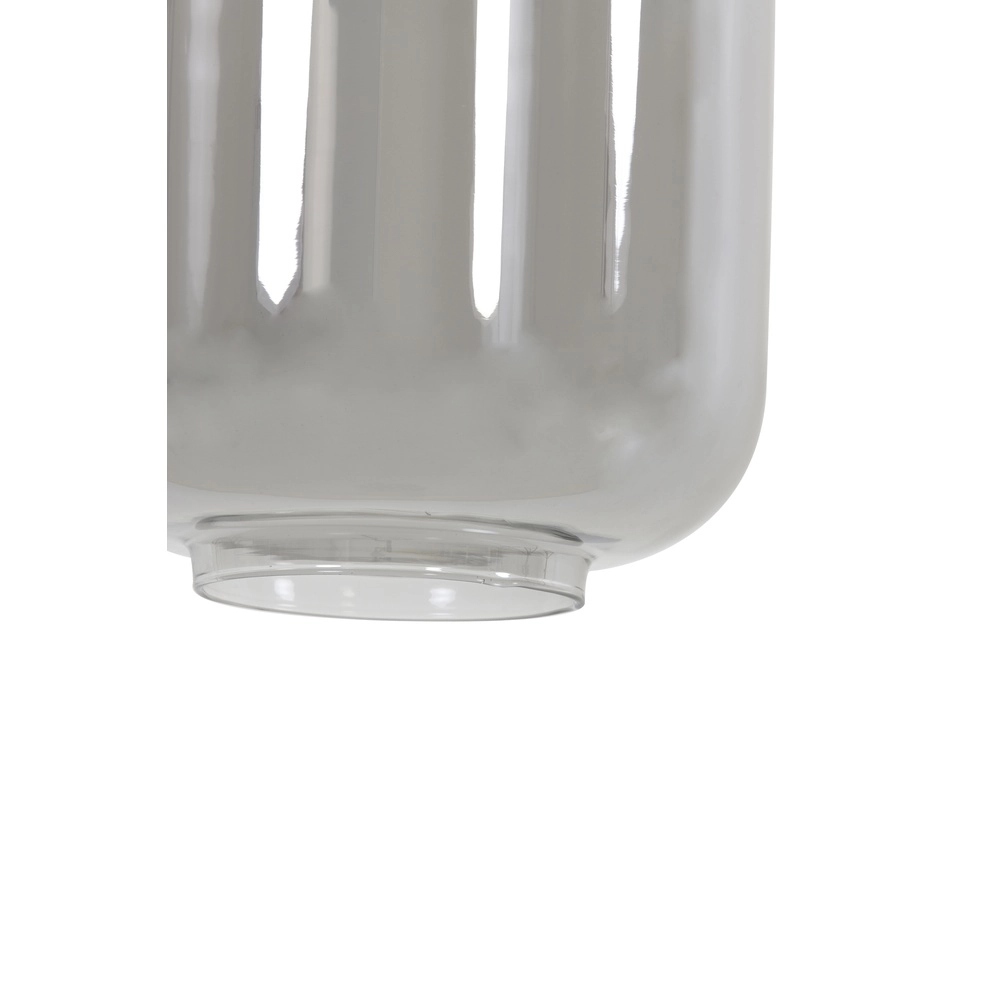 Vloerlamp Lekar met smoke glas en goud Light & Living 8717807601430